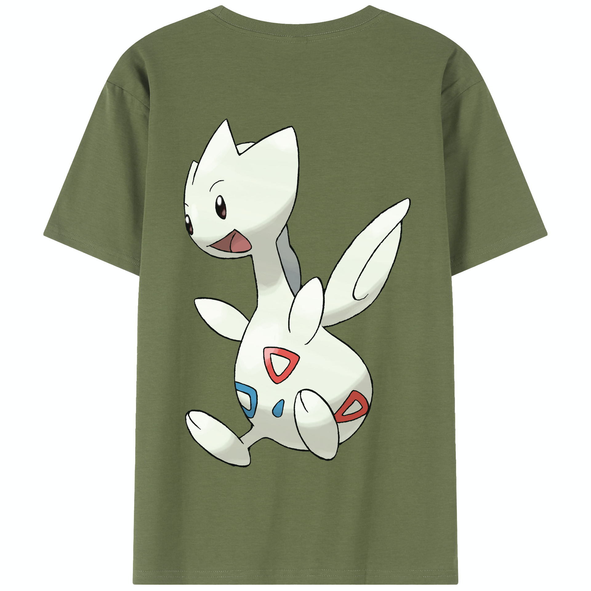 （画像用） ポケットモンスター Pokémon 綿100％半袖Tシャツ（背面プリント）